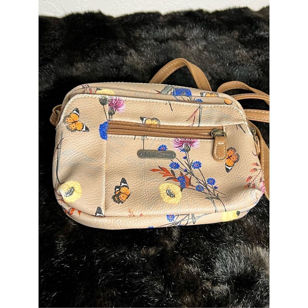 MultiSac | Taupe Sierra‎ Floral Chandler Tote butterfly butterflies